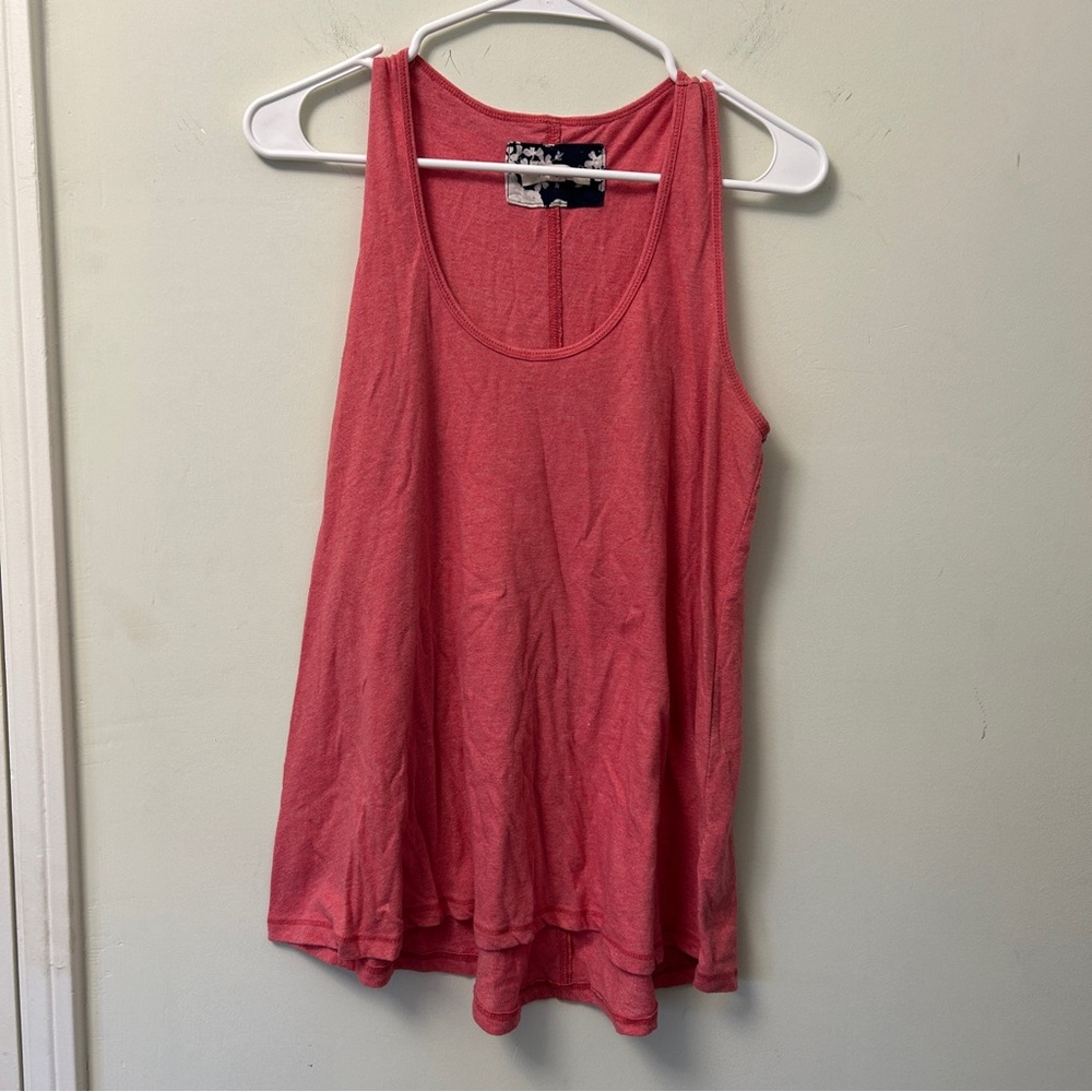 Pink Sleeveless Tank Top